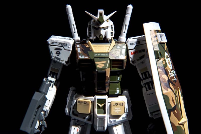 BAPE & AAPE x Gundam Bandai Collaborate on Toys