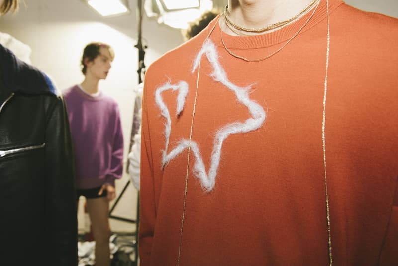 Acne Studios Fall Winter 2018 Backstage Collection Paris Fashion Week Mens Menswear