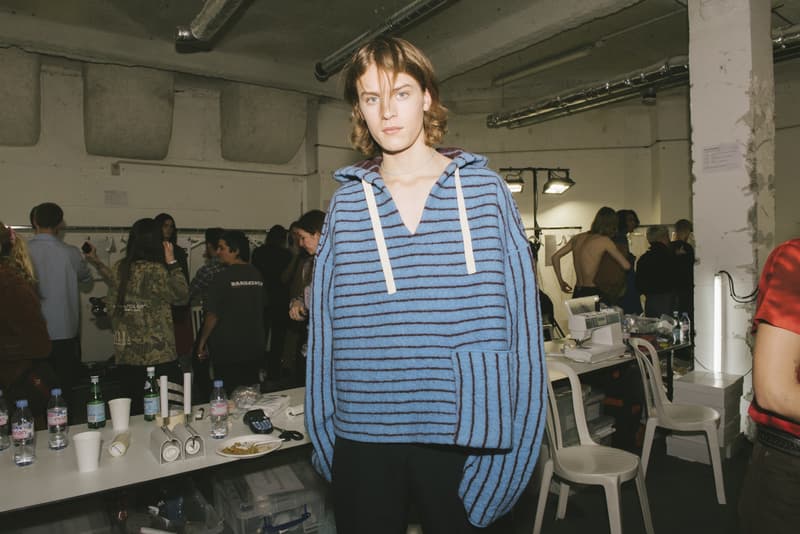 Acne Studios Fall Winter 2018 Backstage Collection Paris Fashion Week Mens Menswear