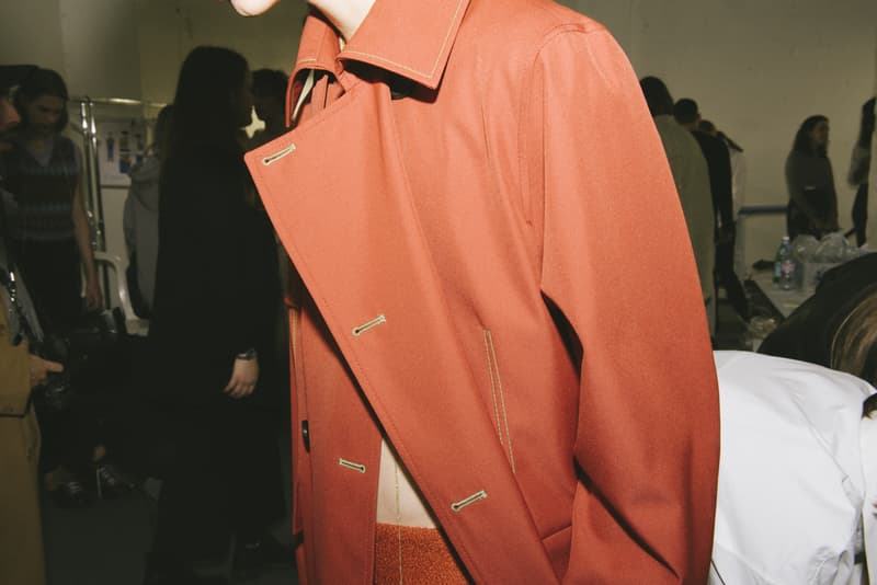 Acne Studios Fall Winter 2018 Backstage Collection Paris Fashion Week Mens Menswear