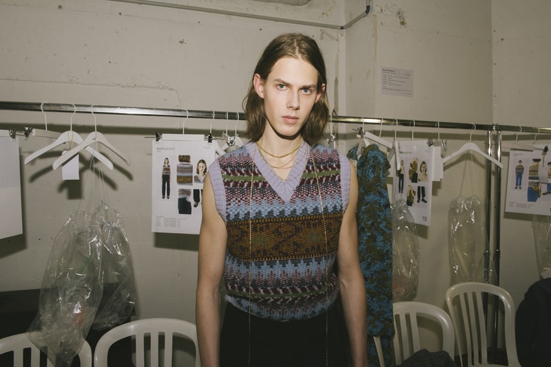 Acne Studios Fall Winter 2018 Backstage Collection Paris Fashion Week Mens Menswear