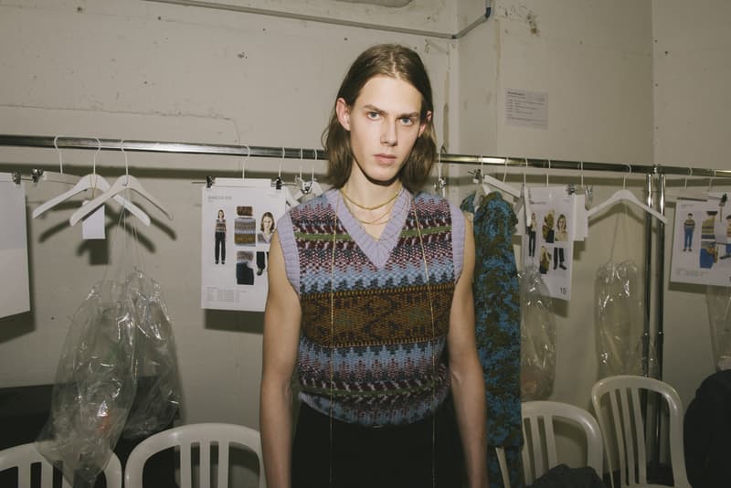 Acne Studios Fall Winter 2018 Backstage Collection Paris Fashion Week Mens Menswear
