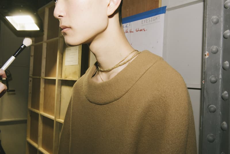 Acne Studios Fall Winter 2018 Backstage Collection Paris Fashion Week Mens Menswear