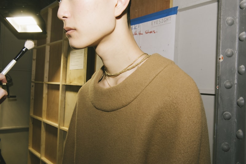 Acne Studios Fall Winter 2018 Backstage Collection Paris Fashion Week Mens Menswear