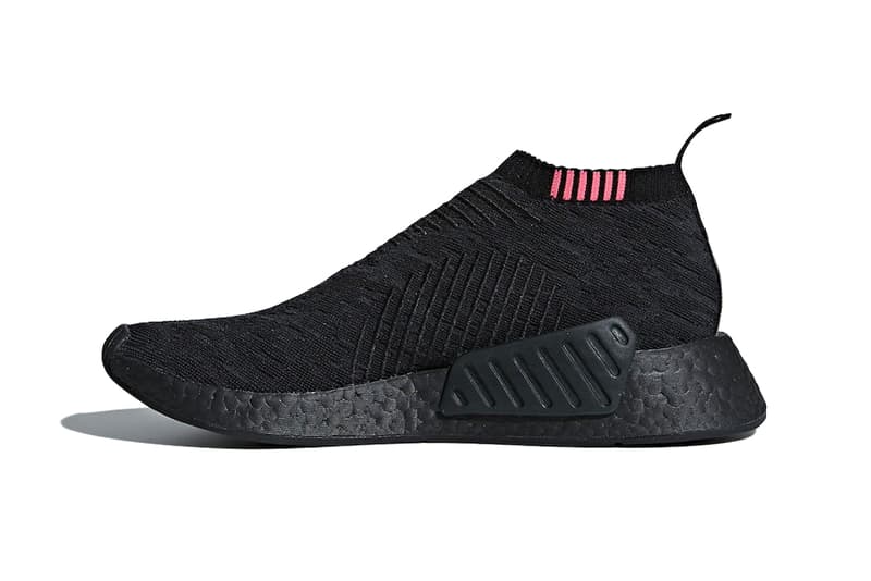 adidas NMD CS2 “Triple Black” With Pink Release Hypebeast
