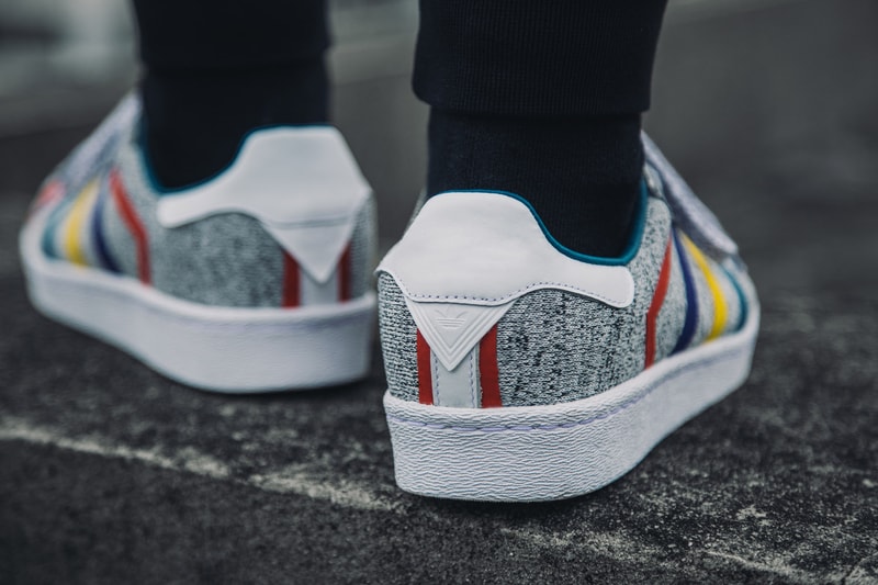 adidas Originals White Mountaineering Superstar Shoes 2018 January Drop Release date HBX collaboration primeknit