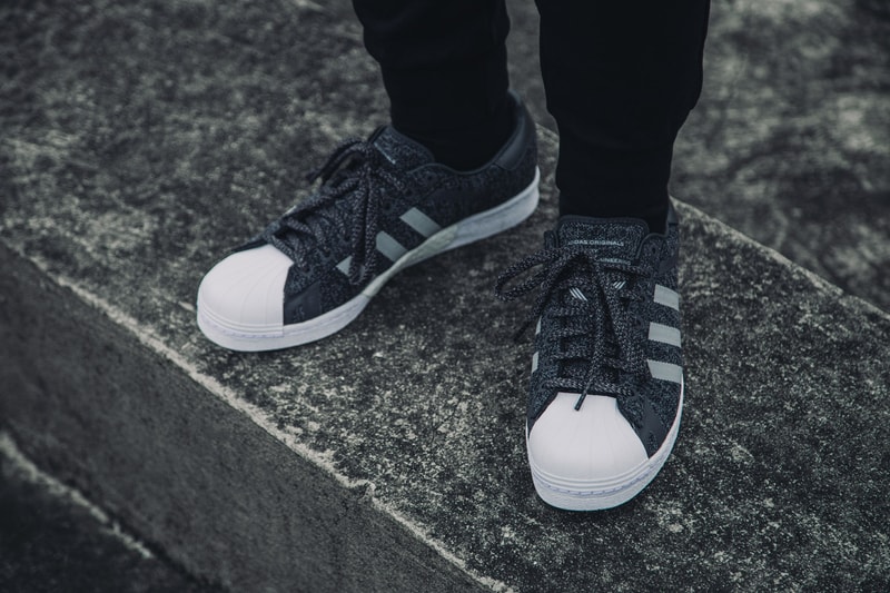 adidas Originals White Mountaineering Superstar Shoes 2018 January Drop Release date HBX collaboration primeknit