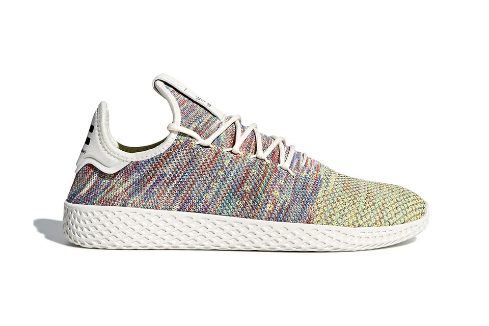 Baskets adidas originals pharrell williams tennis hu pour homme en multicolor Clearance
