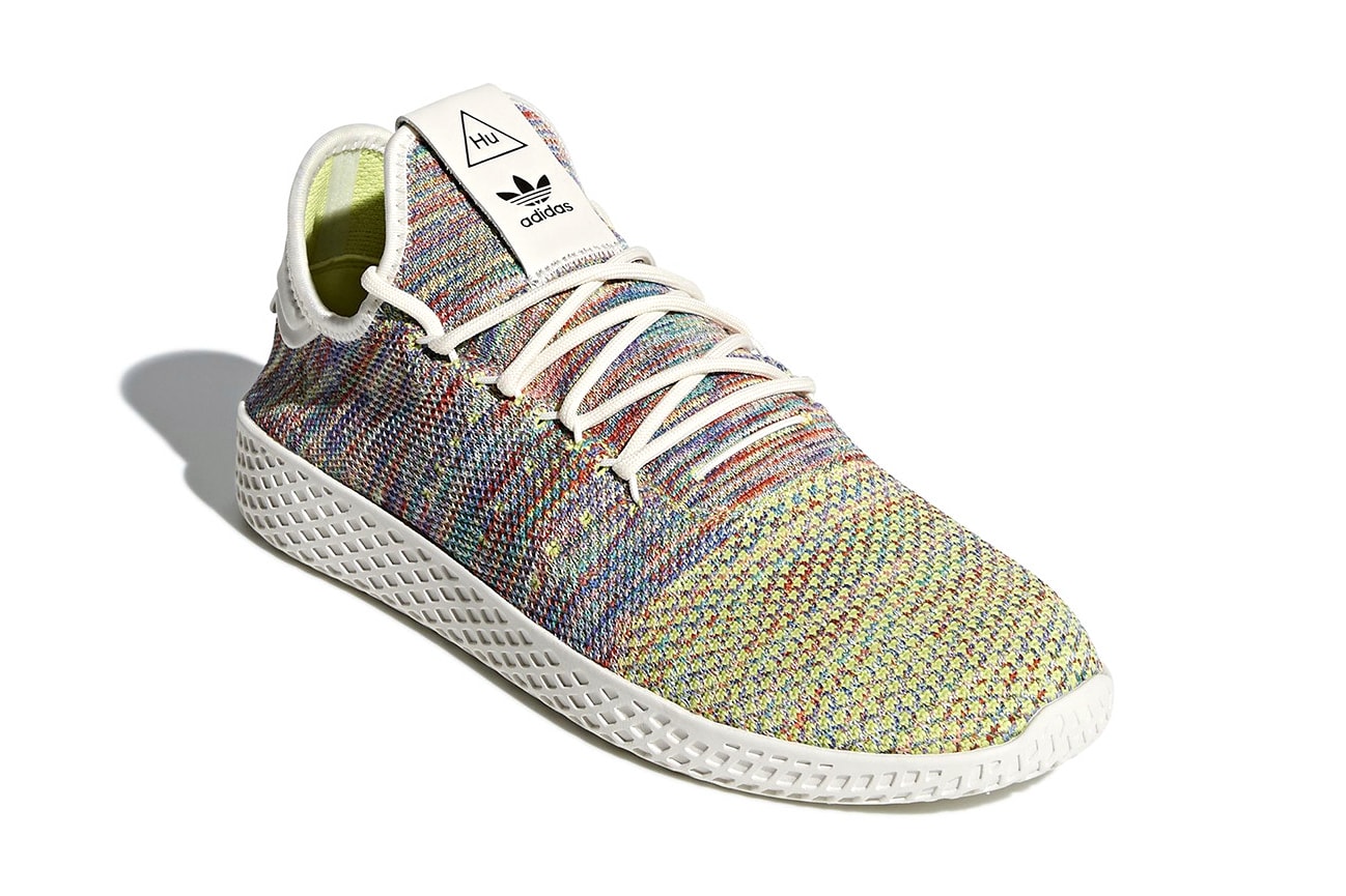 adidas Originals Pharrell Williams Tennis Hu Multicolor Release Info Date Drops Sneakers