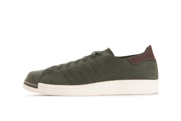 adidas’s Superstar 80s Takes on a Deconstructed “Base Green” Makeover