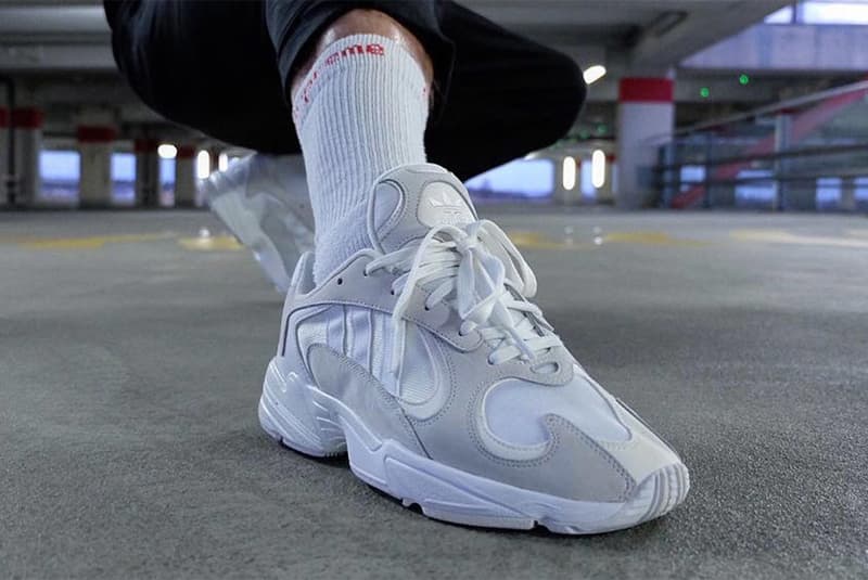 adidas Yung 1 White/Grey On-Feet |