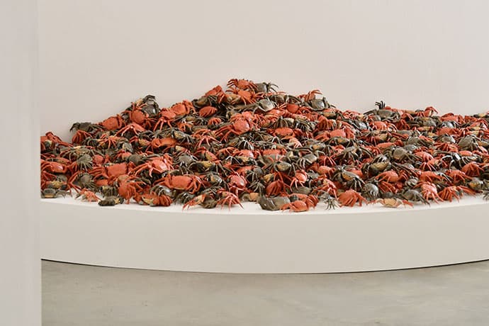 Ai Weiwei "Inoculation" Exhibition Buenos Aires Fundacion PROA Sunflower Seeds Forever Bicycles He Xie
