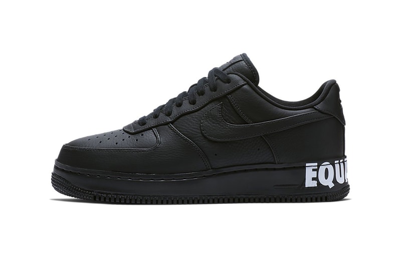 Nike Air Force 1 Air Jordan 1 Equality black white january footwear 2018 15 Release Date Info Sneakers Shoes Footwear Drops MLK Day Martin Luther King Jr
