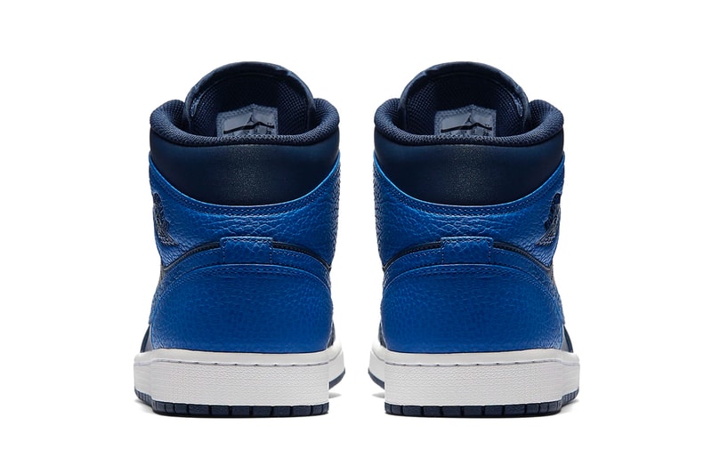 Air Jordan 1 Mid Royal Blue Obsidian Jordan Brand