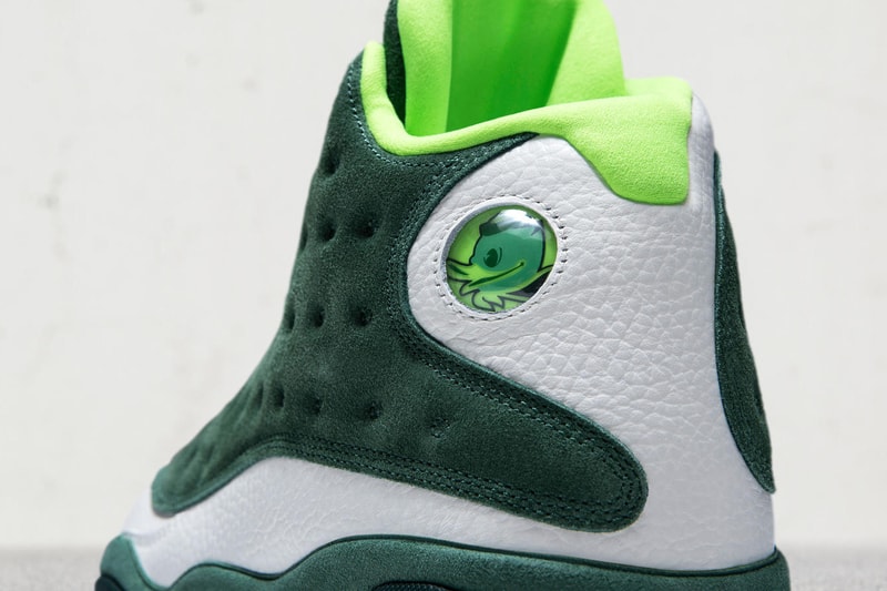 Air Jordan 13 Oregon Friends and Family basketball football footwear Jordan Brand