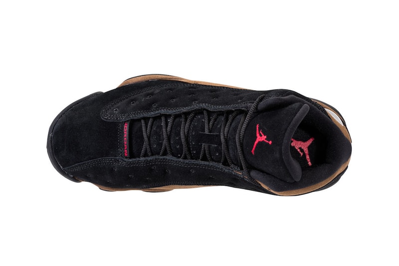 Air Jordan 13 Black Olive Suede January 20 2018 Release
