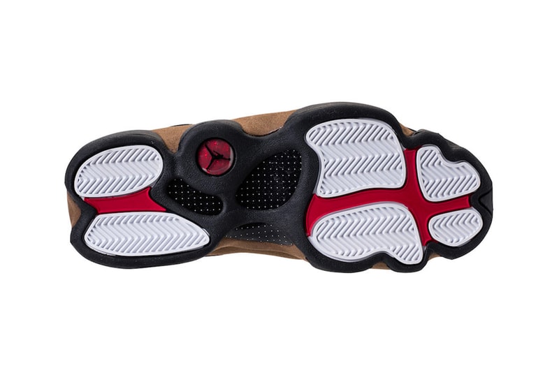 Air Jordan 13 Black Olive Suede January 20 2018 Release