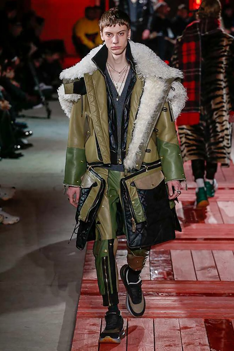 Alexander McQueen 2018 Fall Winter Collection paris fashion week mens 2018 fall winter pfw pfwm