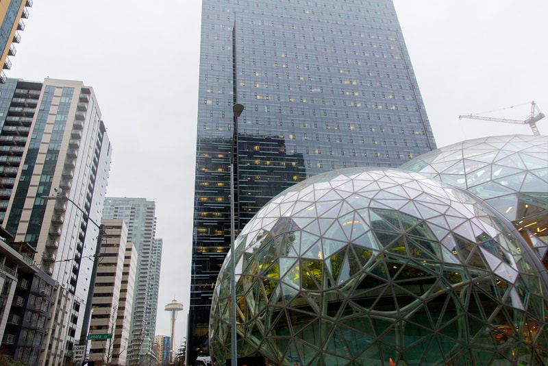 Amazon New Seattle Biospheres Look Inside Trees Southern California