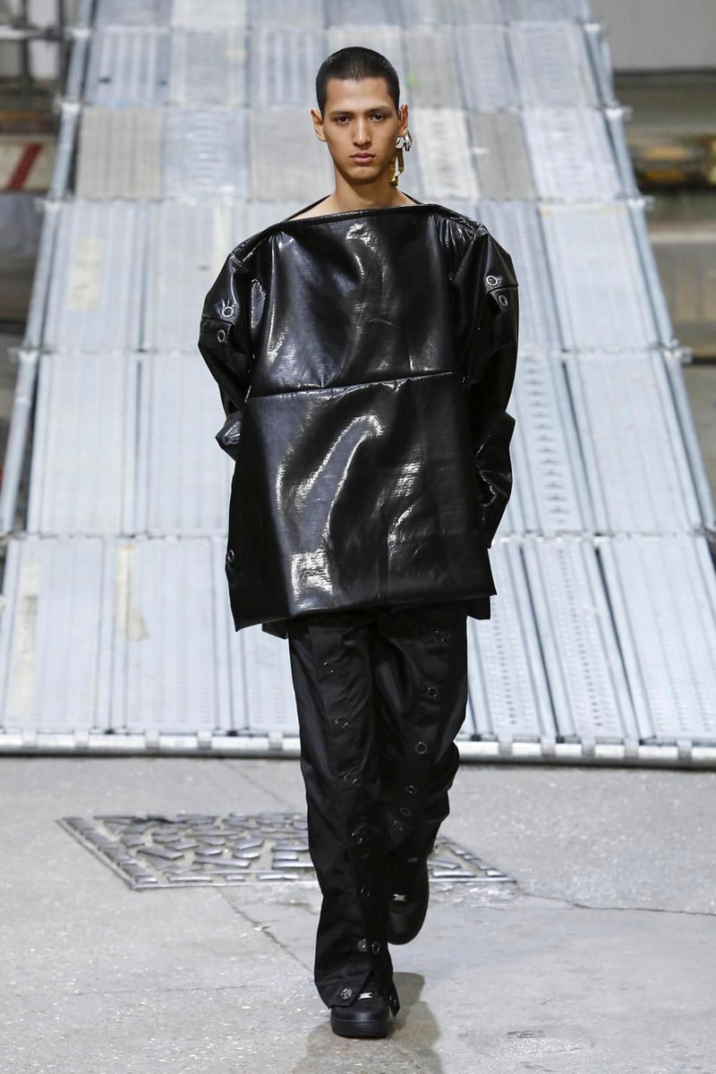 Angus Chiang Menswear 2018 Fall Winter Collection Runway Paris Fashion Week Mens