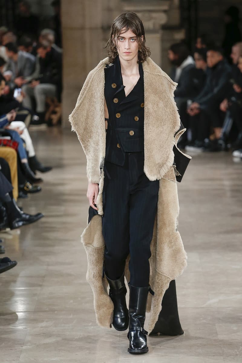 Ann Demeulemeester 2018 Fall Winter Collection paris fashion week mens runway pfw pfwm