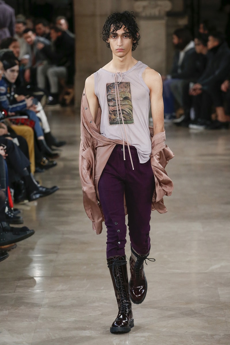 Ann Demeulemeester 2018 Fall Winter Collection paris fashion week mens runway pfw pfwm