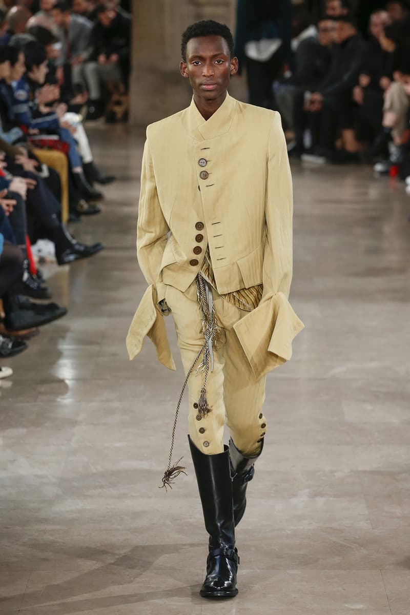 Ann Demeulemeester 2018 Fall Winter Collection paris fashion week mens runway pfw pfwm