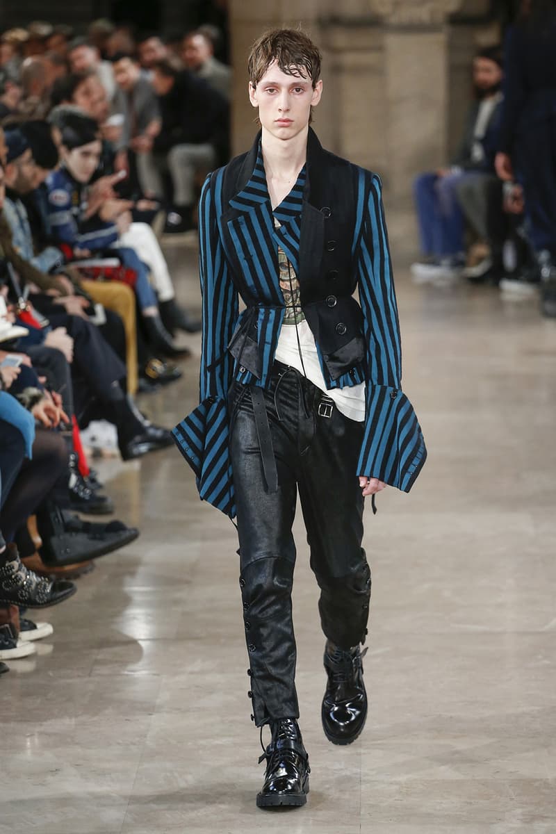 Ann Demeulemeester 2018 Fall Winter Collection paris fashion week mens runway pfw pfwm