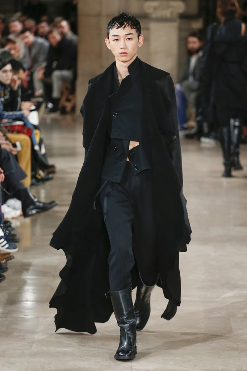 Ann Demeulemeester 2018 Fall Winter Collection paris fashion week mens runway pfw pfwm