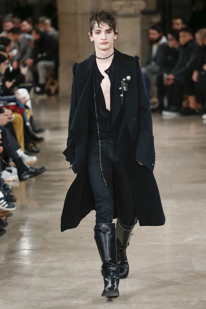 Ann Demeulemeester 2018 Fall Winter Collection paris fashion week mens runway pfw pfwm