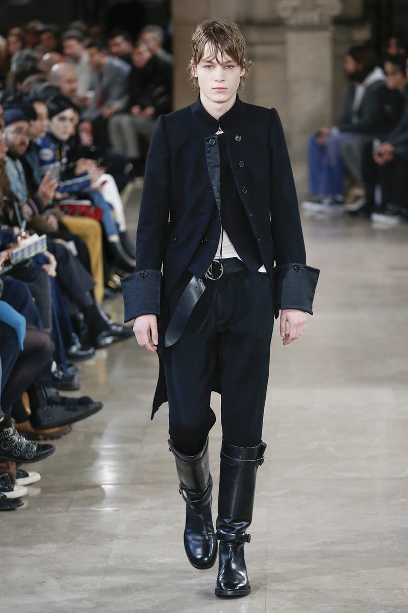 Ann Demeulemeester 2018 Fall Winter Collection paris fashion week mens runway pfw pfwm