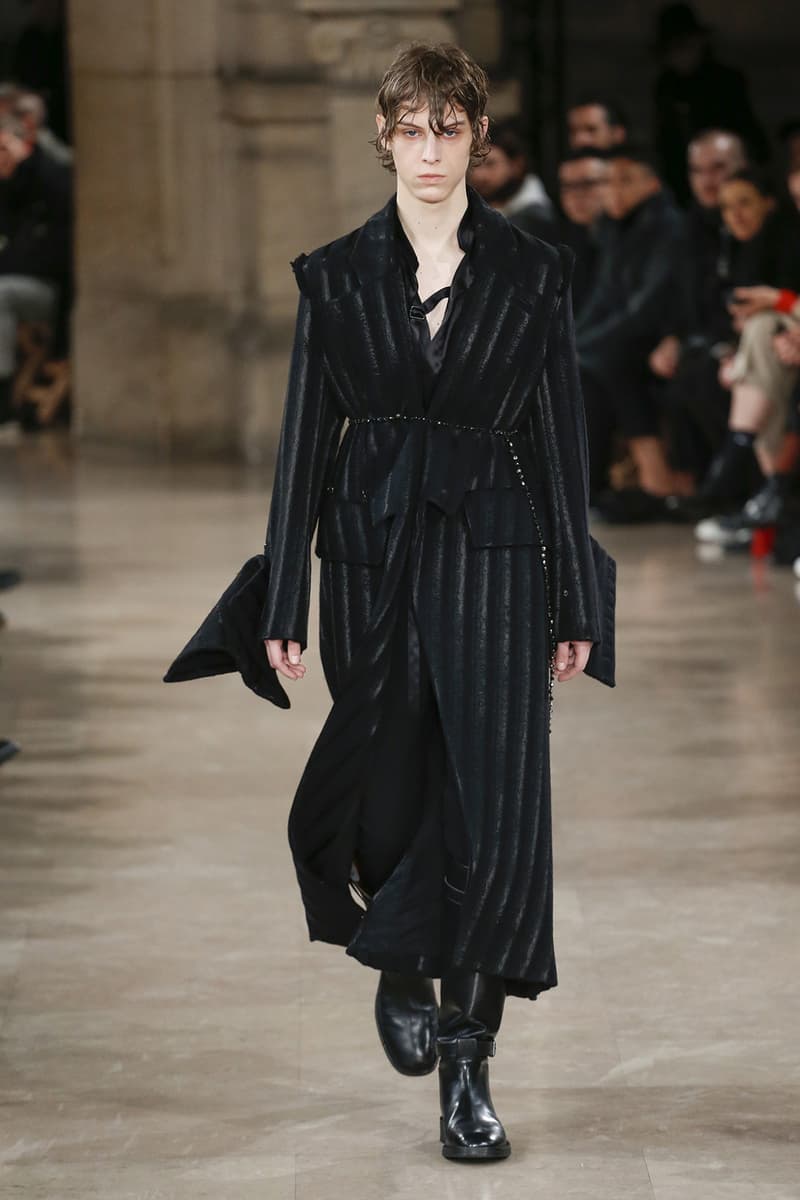 Ann Demeulemeester 2018 Fall Winter Collection paris fashion week mens runway pfw pfwm