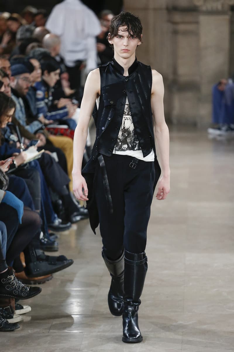 Ann Demeulemeester 2018 Fall Winter Collection paris fashion week mens runway pfw pfwm