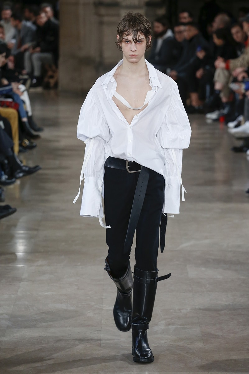 Ann Demeulemeester 2018 Fall Winter Collection paris fashion week mens runway pfw pfwm