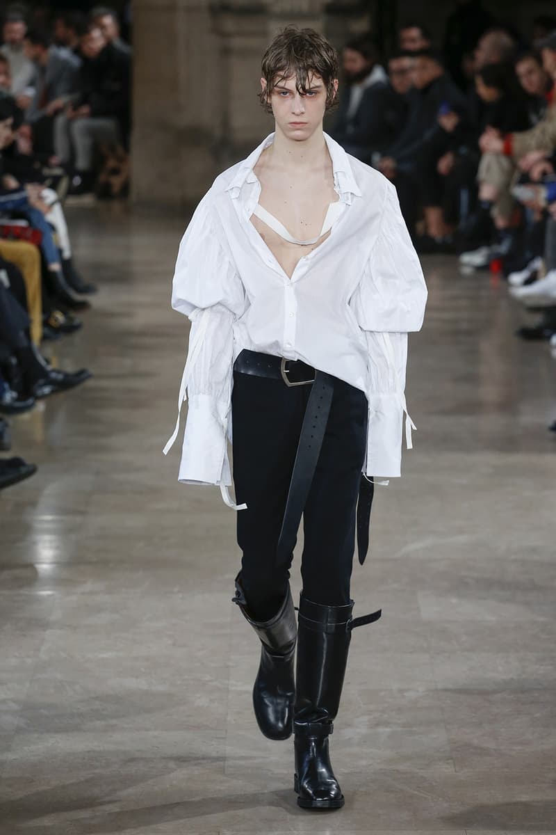 Ann Demeulemeester 2018 Fall Winter Collection paris fashion week mens runway pfw pfwm