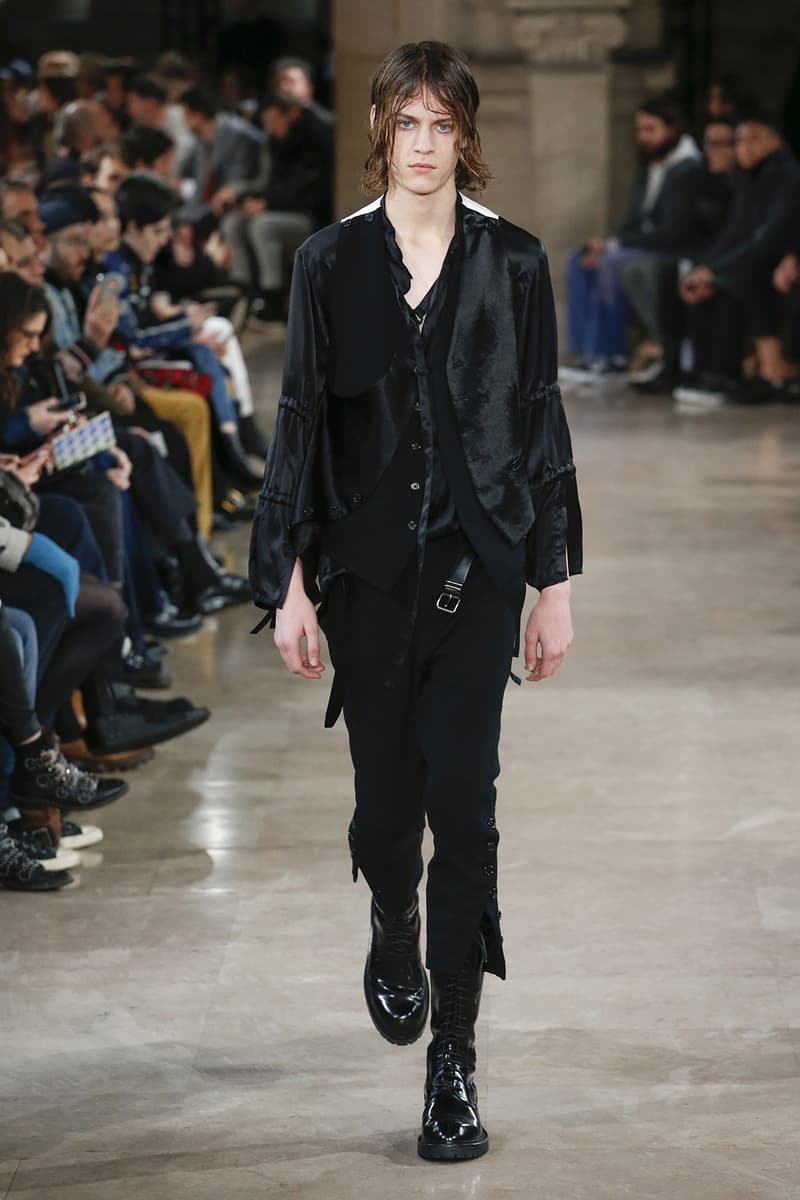 Ann Demeulemeester 2018 Fall Winter Collection paris fashion week mens runway pfw pfwm