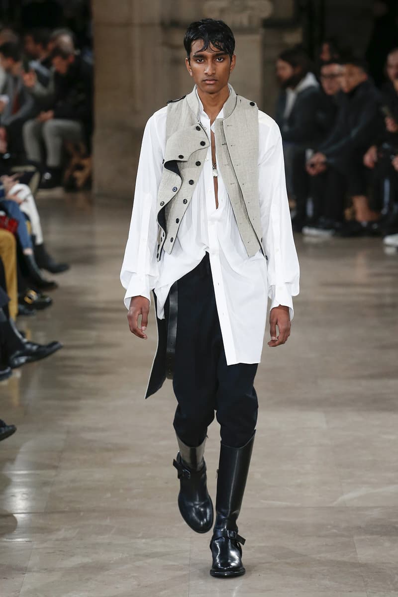 Ann Demeulemeester 2018 Fall Winter Collection paris fashion week mens runway pfw pfwm