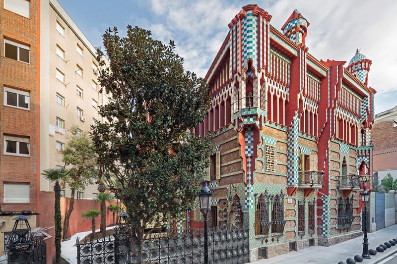 Antoni Gaudí's First Residential House Opens to Public in Barcelona