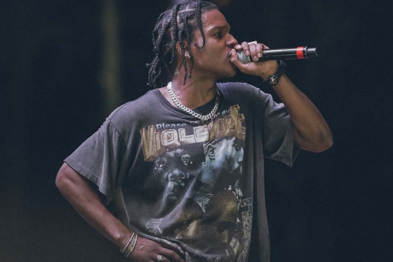 ASAP Rocky Teases AWGE x Needles Collab Preview Instagram