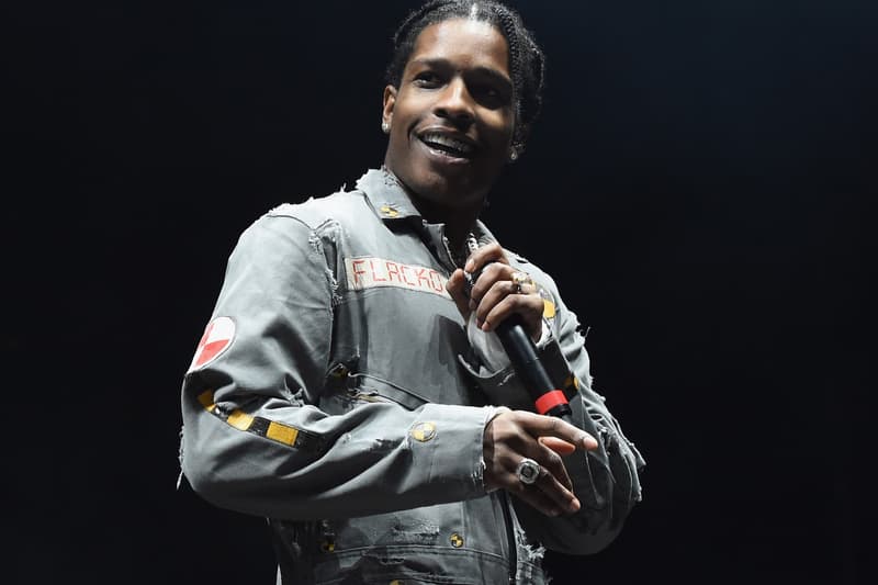 A$AP Rocky new music instagram testing 2001 revival