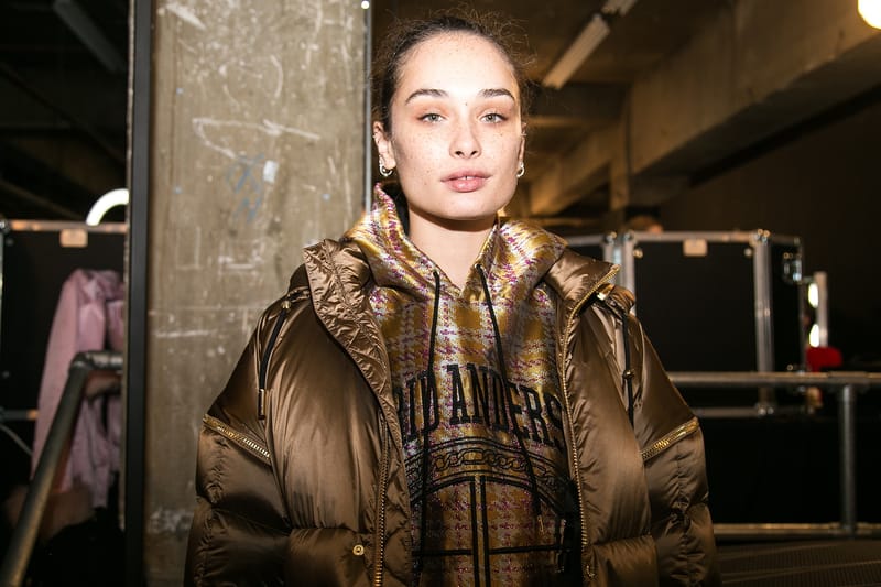 A Backstage Look at Astrid Andersen's Fall/Winter 2018 Show