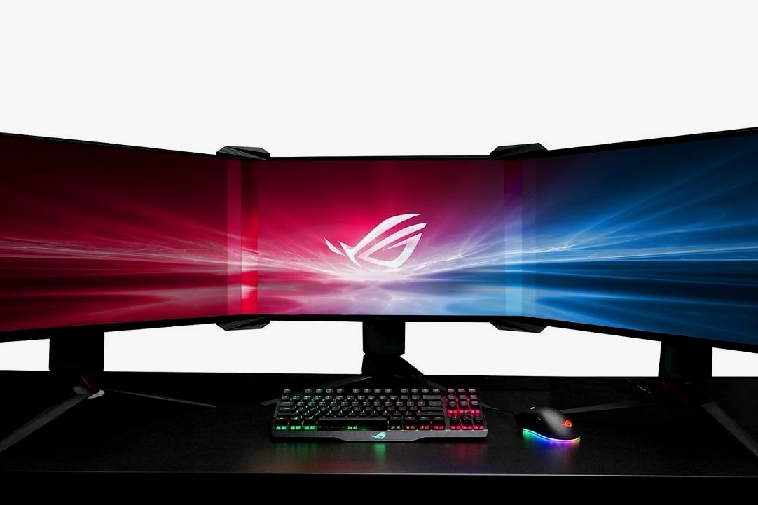 ASUS Launches Its ROG Bezel-Free Kits for Multi-monitor