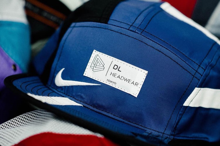 atmos & DL Headwear Craft Hats From Vintage Nike Jackets