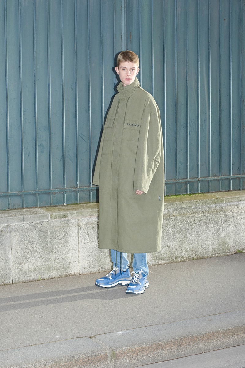 Balenciaga Pre-Fall 2018 men's Menswear Lookbook Demna Gvasalia Vetements Spring/Summer 2018