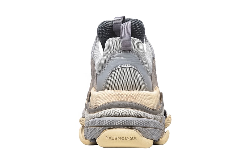 Balenciaga Triple S Sneaker Distressed Grey Restock