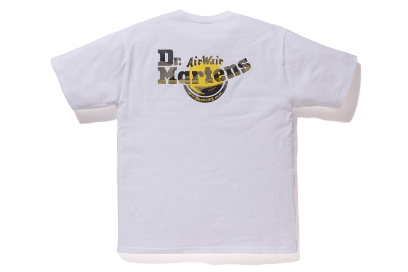 BAPE A Bathing Ape Dr. Martens leather shoes eight eye boot three eye shoes tee shirt totes camo ape head