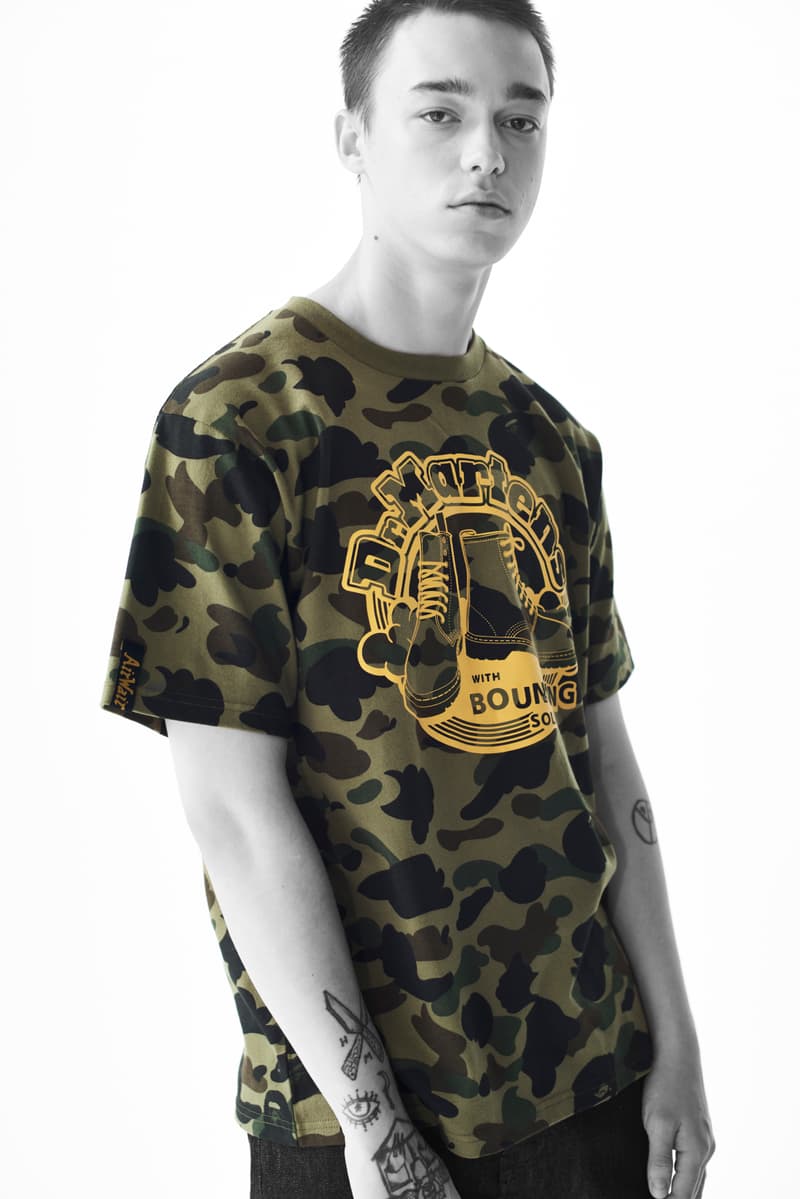 BAPE A Bathing Ape Dr. Martens