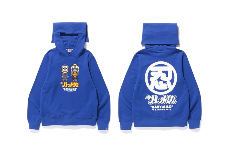 BAPE A Bathing Ape Hattori-Kun 2018 Collection anime japan ninja sweaters hoodies t-shirts Baby Milo Fujiko Fujio