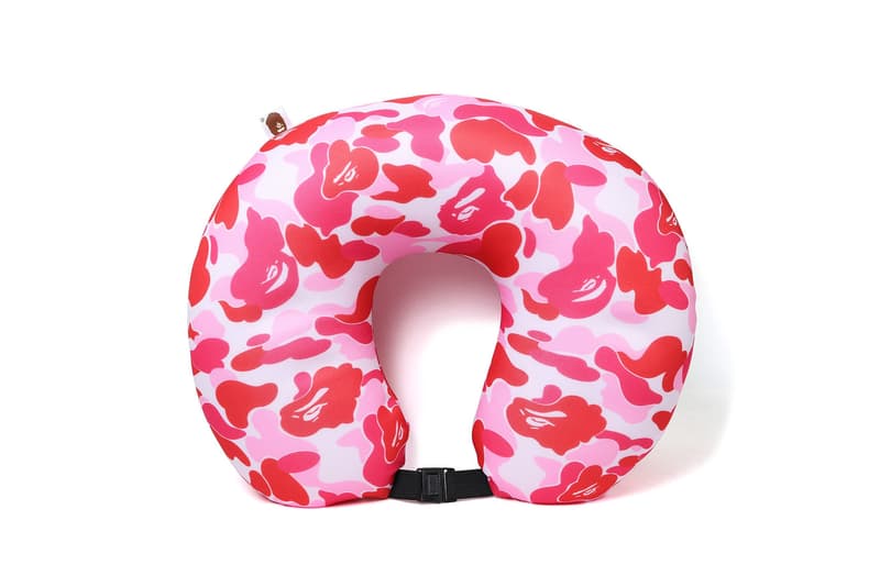 Bape ABC Neck Pillow Release Date A Bathing Ape 2018 February 3 Release Date Info Green Blue Red