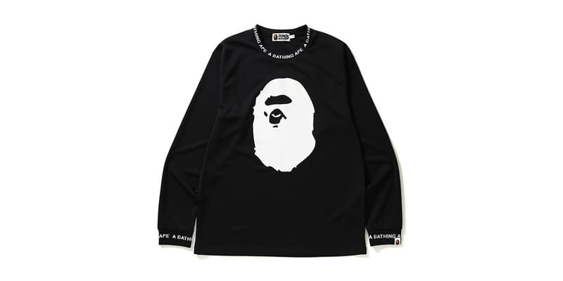 bathing ape long sleeve shirt